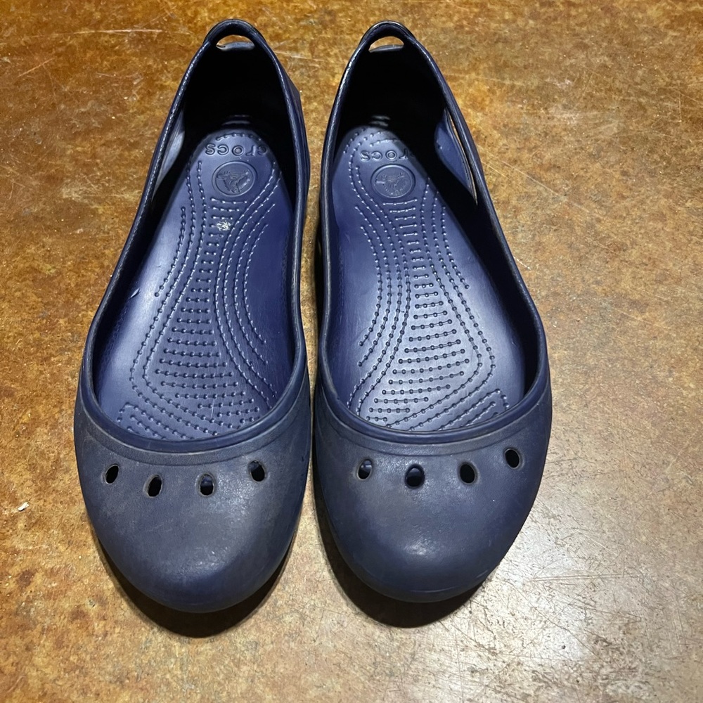 Crocs kadee size 7 woman’s blue